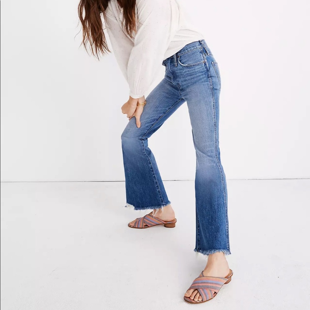 Madewell Rigid Flare Jeans